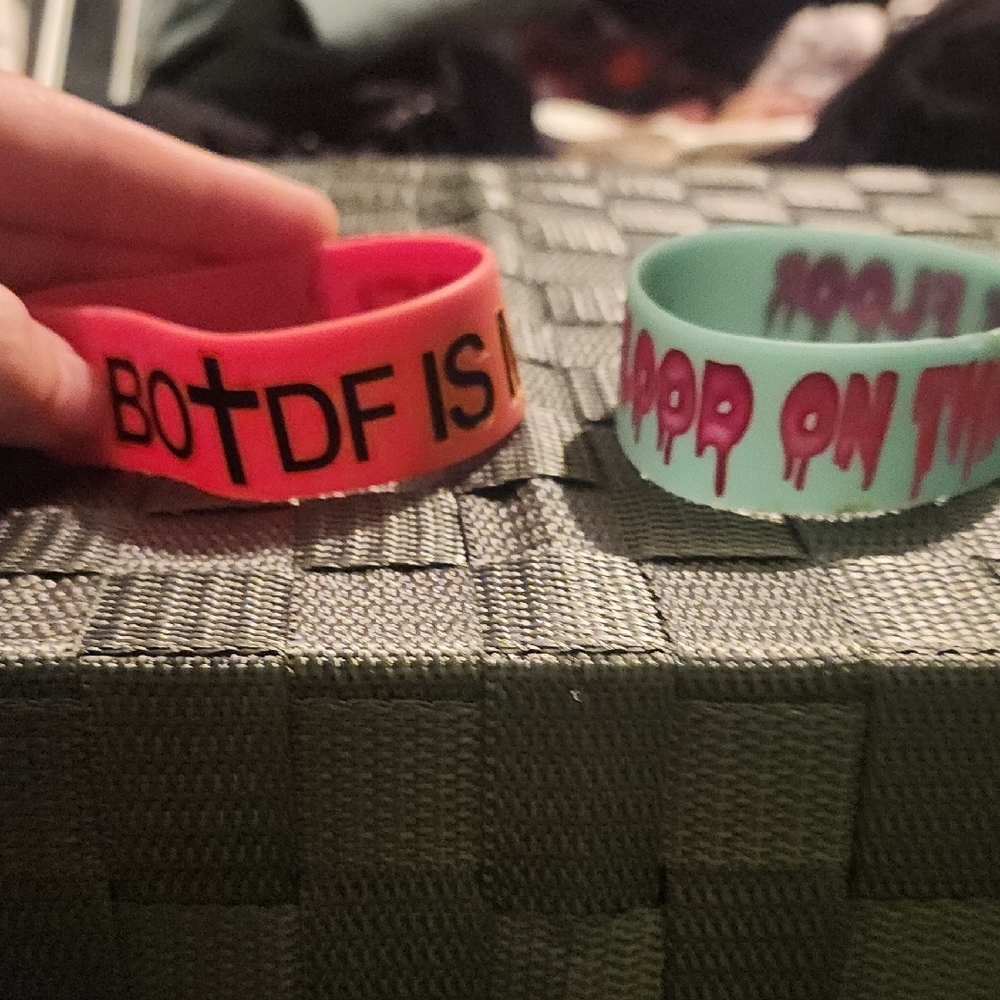 BOTDF Rubber Wristband Bracelets